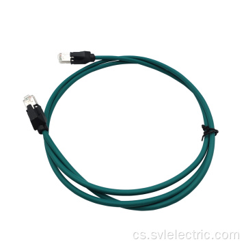 Kabel Ethernet/Ethercat stíhaného s konektorem RJ45
